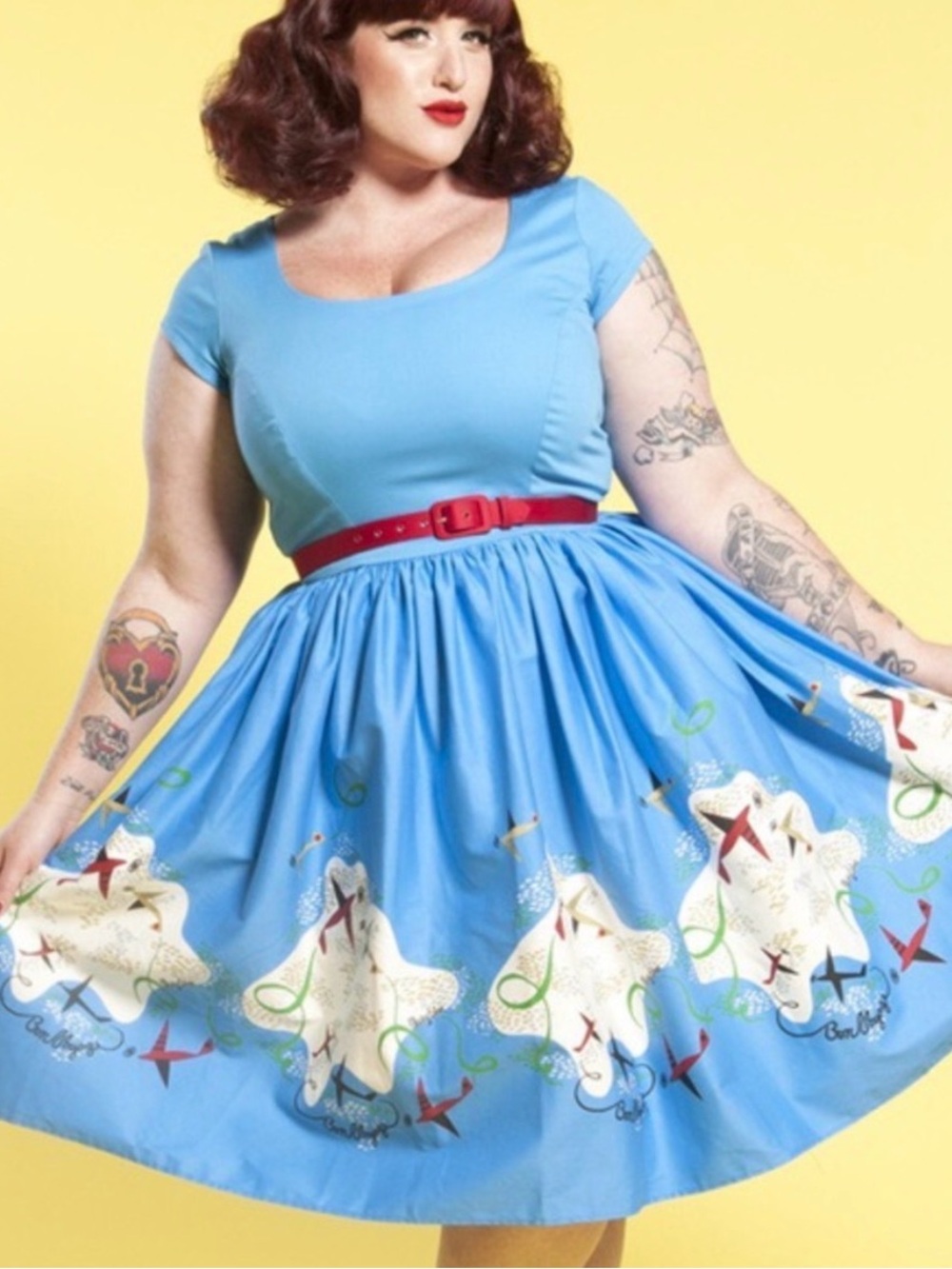 Pin Up Couture Airplanes Dress